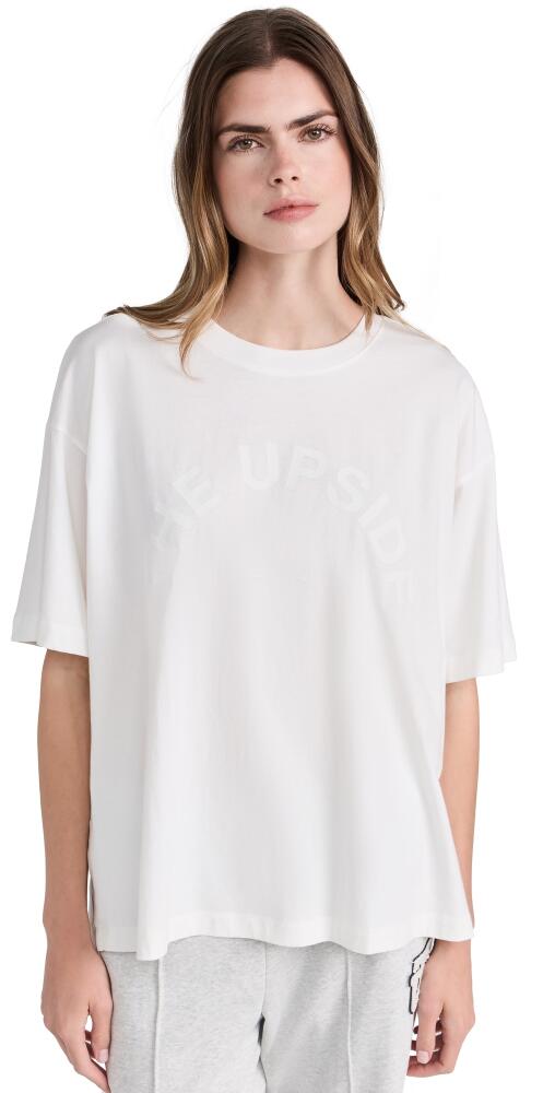 The Upside Laura Tee White Cover