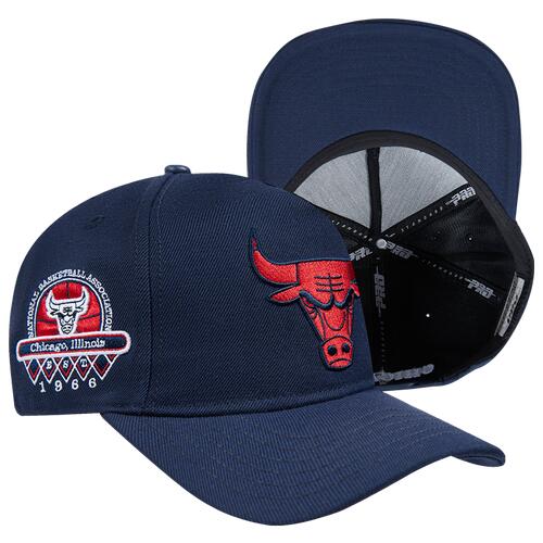 Pro Standard Bulls Olympic Wool Blend Snapback - Adult Blue/Red/White Cover