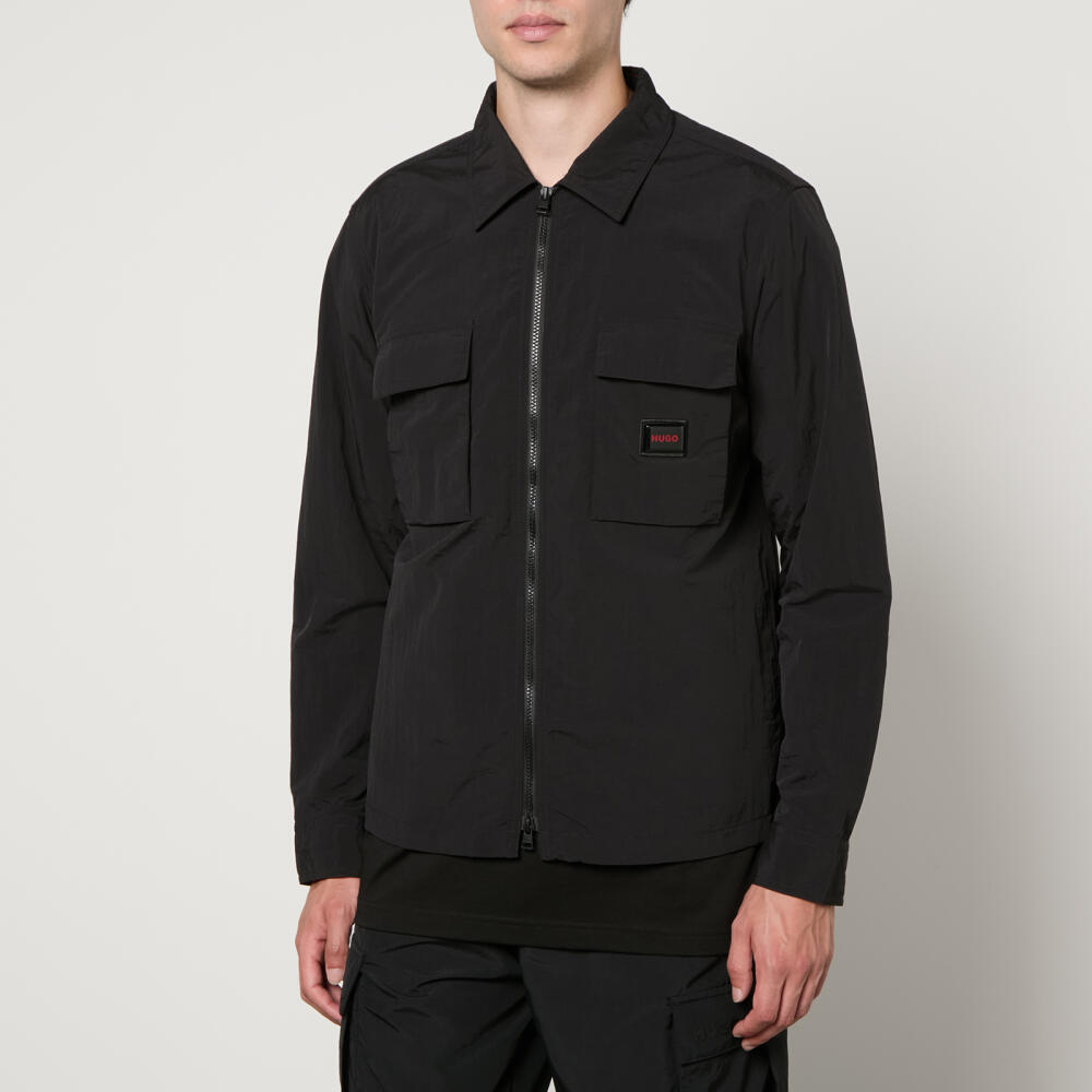 HUGO Eselio Shell Zipped Overshirt Cover