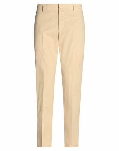 Dondup Man Pants Ivory Cotton, Elastane Cover