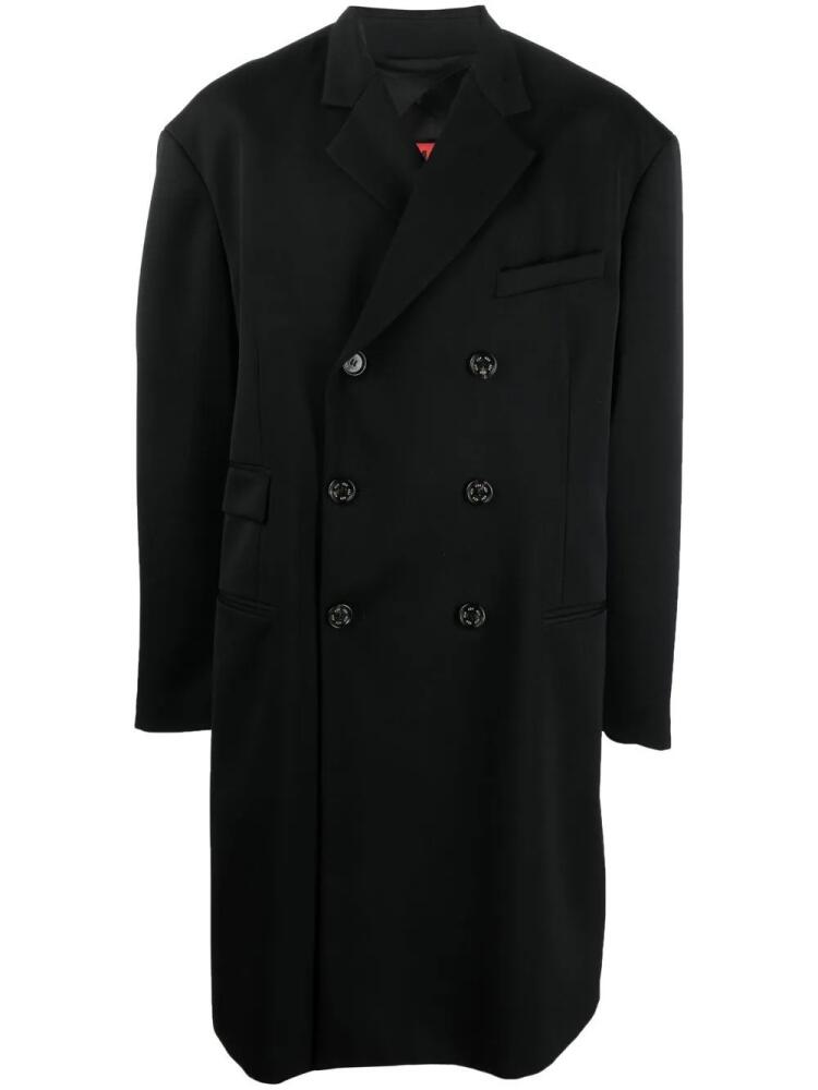 424 double-breasted oversize coat - Black Cover