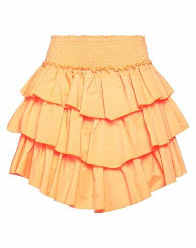 Aniye By Woman Mini skirt Orange Polyester Cover