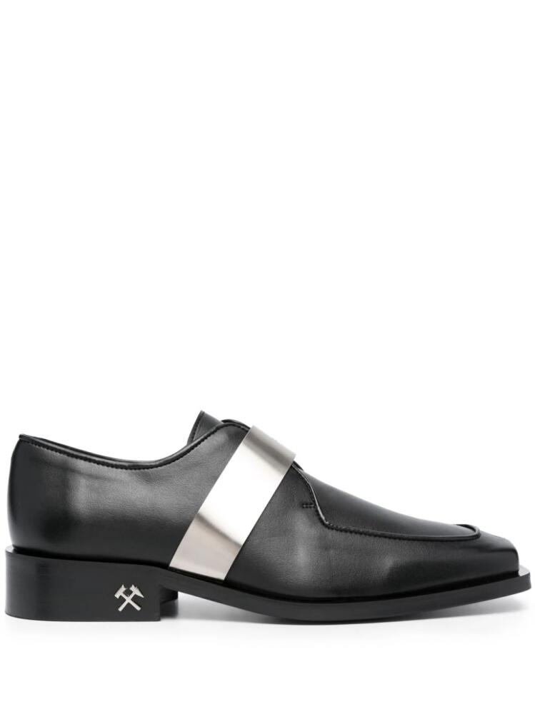 GmbH Sinan faux-leather loafers - Black Cover