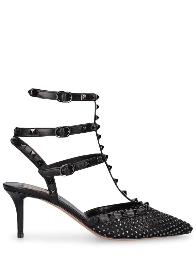 VALENTINO GARAVANI 65mm Rockstud Mesh Heels Cover