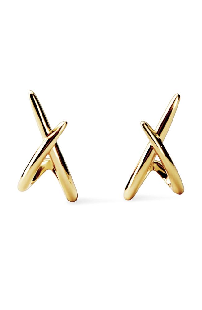 Ana Luisa Stud Earrings - Sloane in Gold Cover