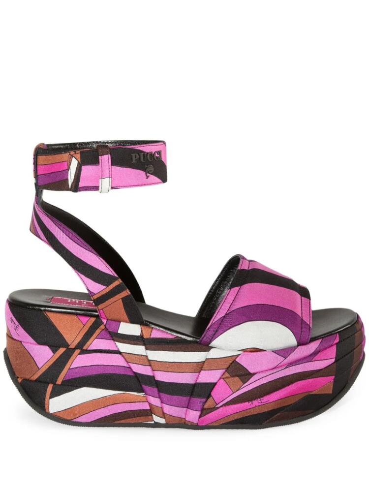 PUCCI Pucciami platform sandals - Pink Cover