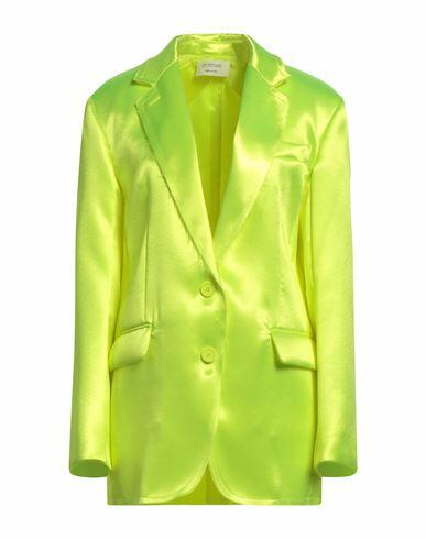 Sportmax Woman Blazer Yellow Polyester Cover