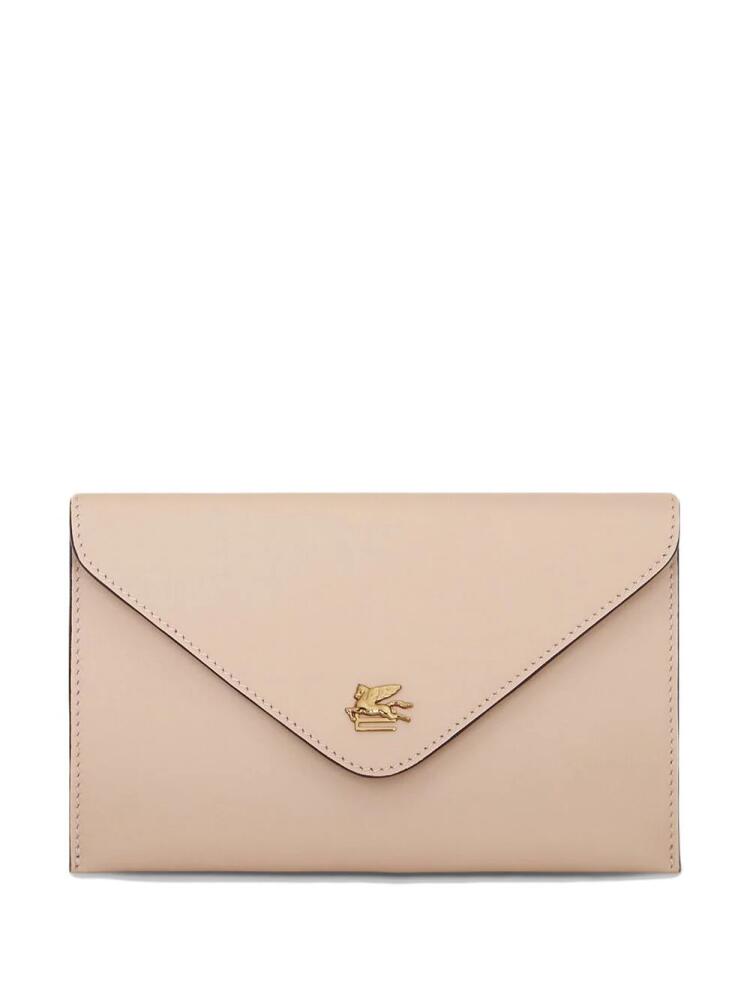 ETRO leather envelope purse - Neutrals Cover