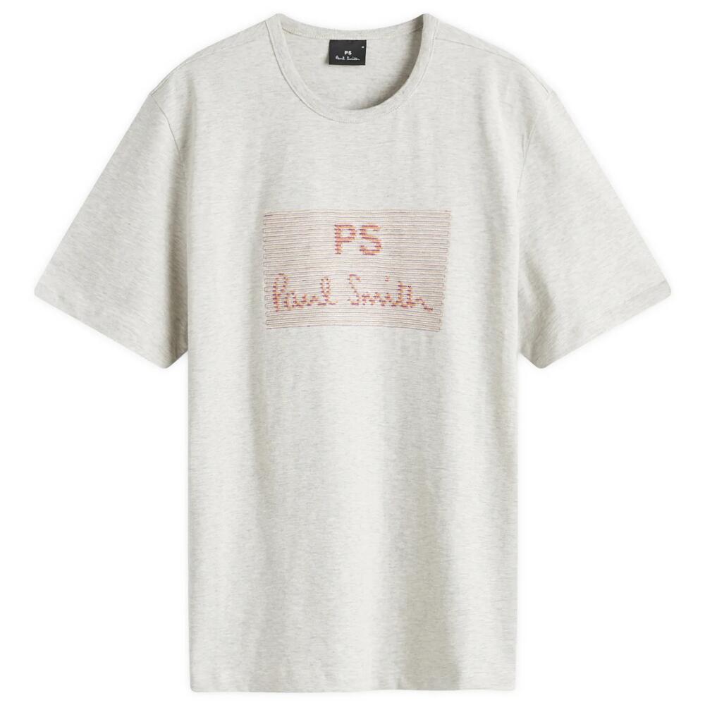 Paul Smith Men's Logo T-Shirt in Grey Cover