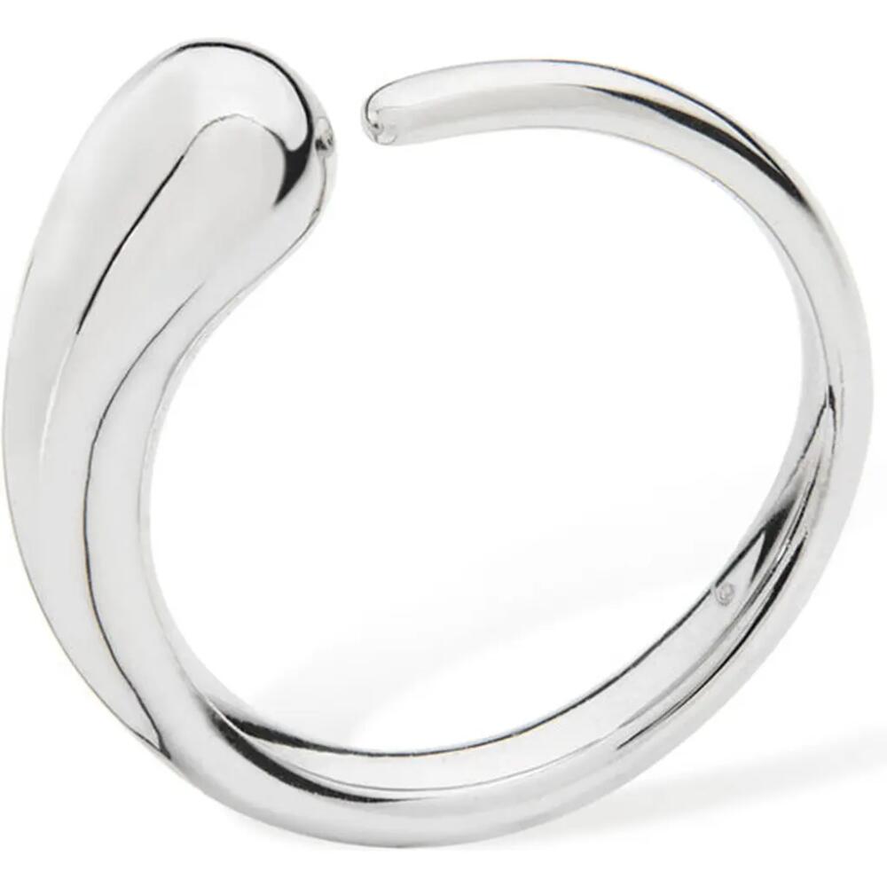 Lucy Quartermaine Open Luna Drop Ring in Sterling Silver Cover