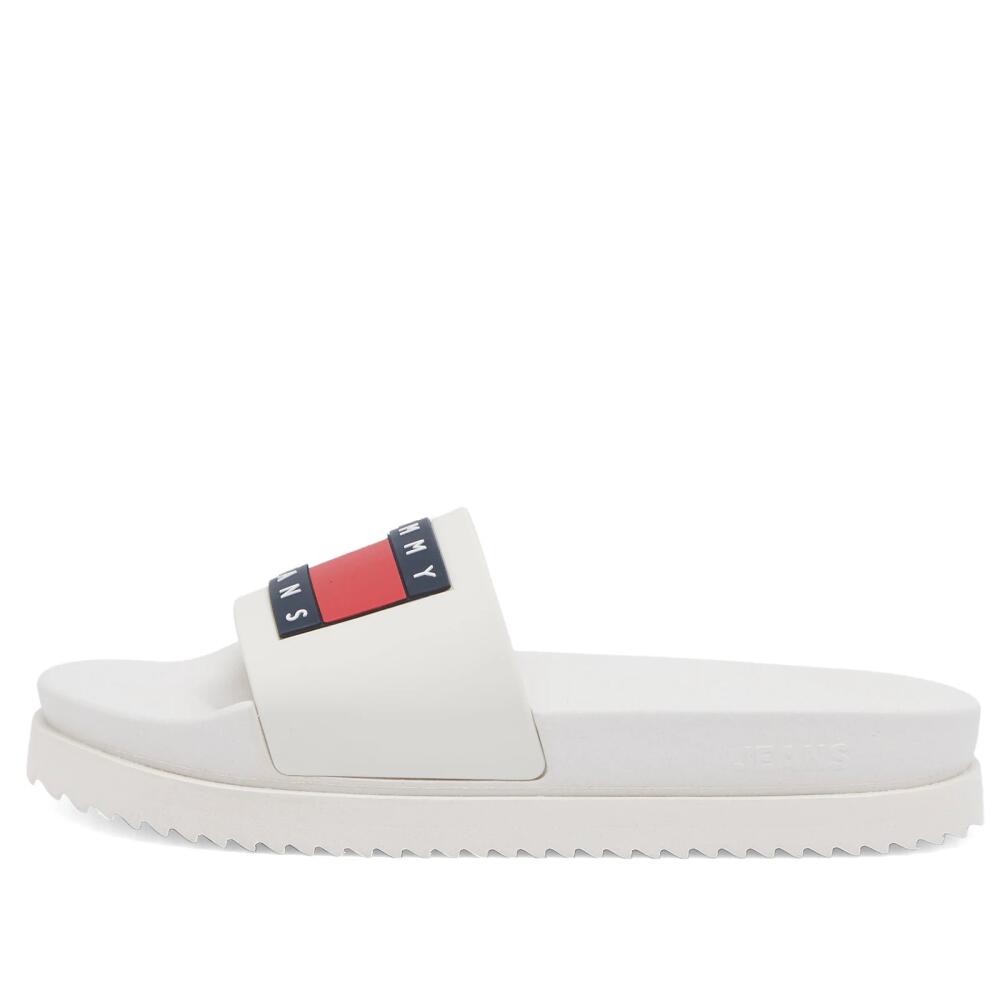 Tommy Jeans Women's Elevated Flatform Slider in Ecru Cover