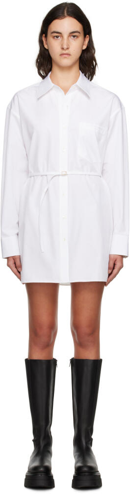 Alexander Wang White Cinch Minidress Cover