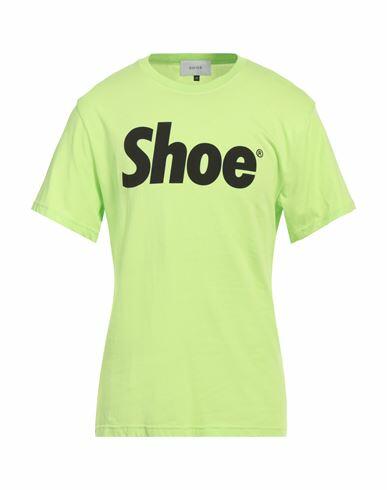 Shoe Man T-shirt Acid green Cotton Cover