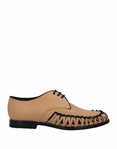 Stephen Venezia Woman Lace-up shoes Sand Soft Leather Cover