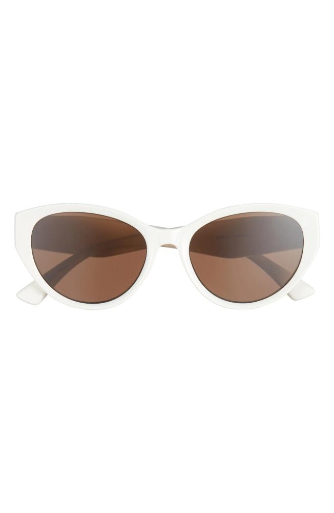 BP. 54mm Cat Eye Sunglasses in Cream Cover