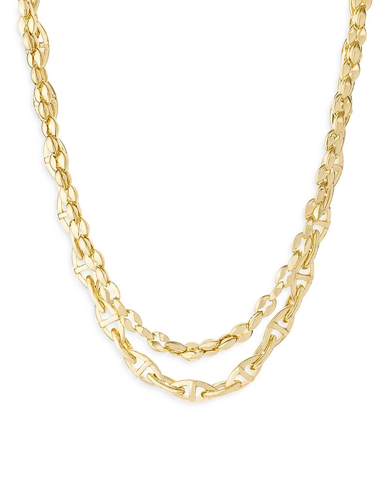 Ettika Golden Rays Linked Chain 18K Gold Plated Necklace Set Cover