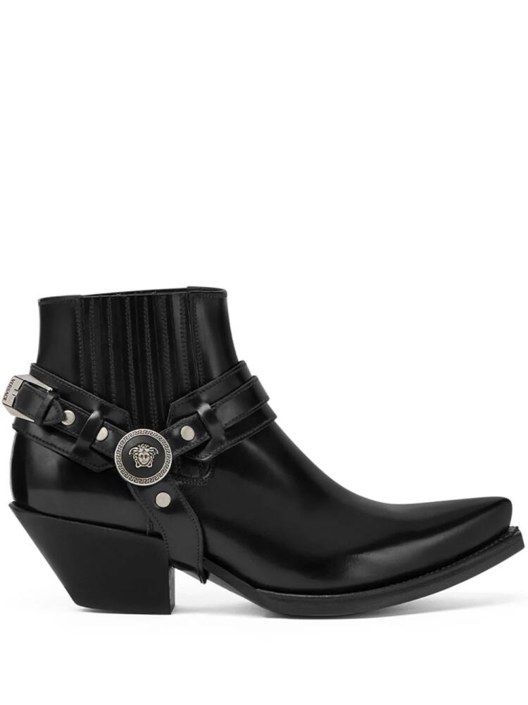 Versace Medusa ankle boots - Black Cover