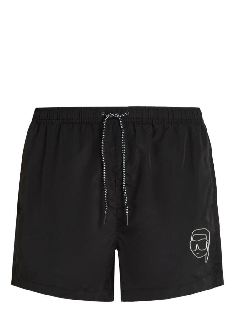 Karl Lagerfeld Ikonik swim shorts - Black Cover