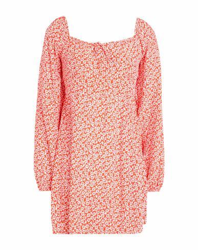 Faithfull Ballari Mini Dress Woman Mini dress Orange Rayon Cover