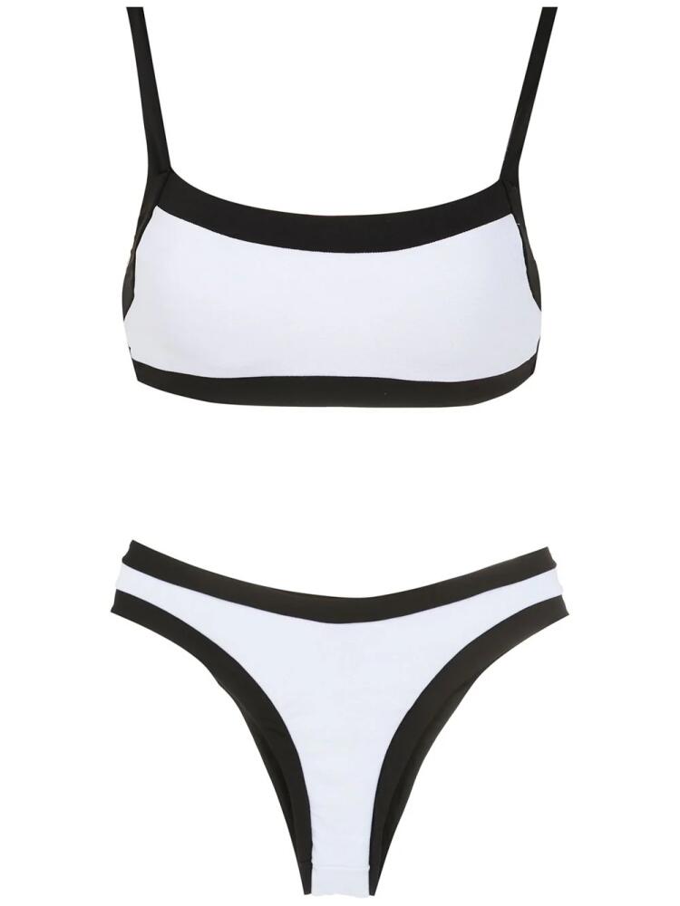 Amir Slama two-tone bikini set - Black Cover