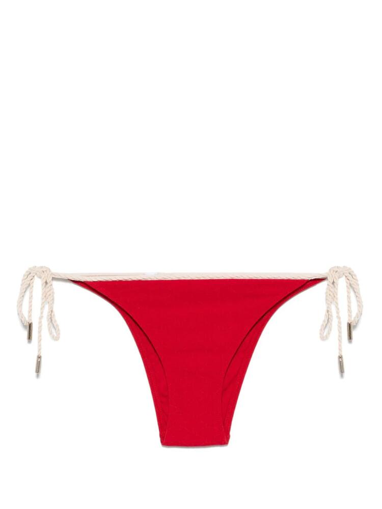 La Perla monogram bikini bottoms - Red Cover