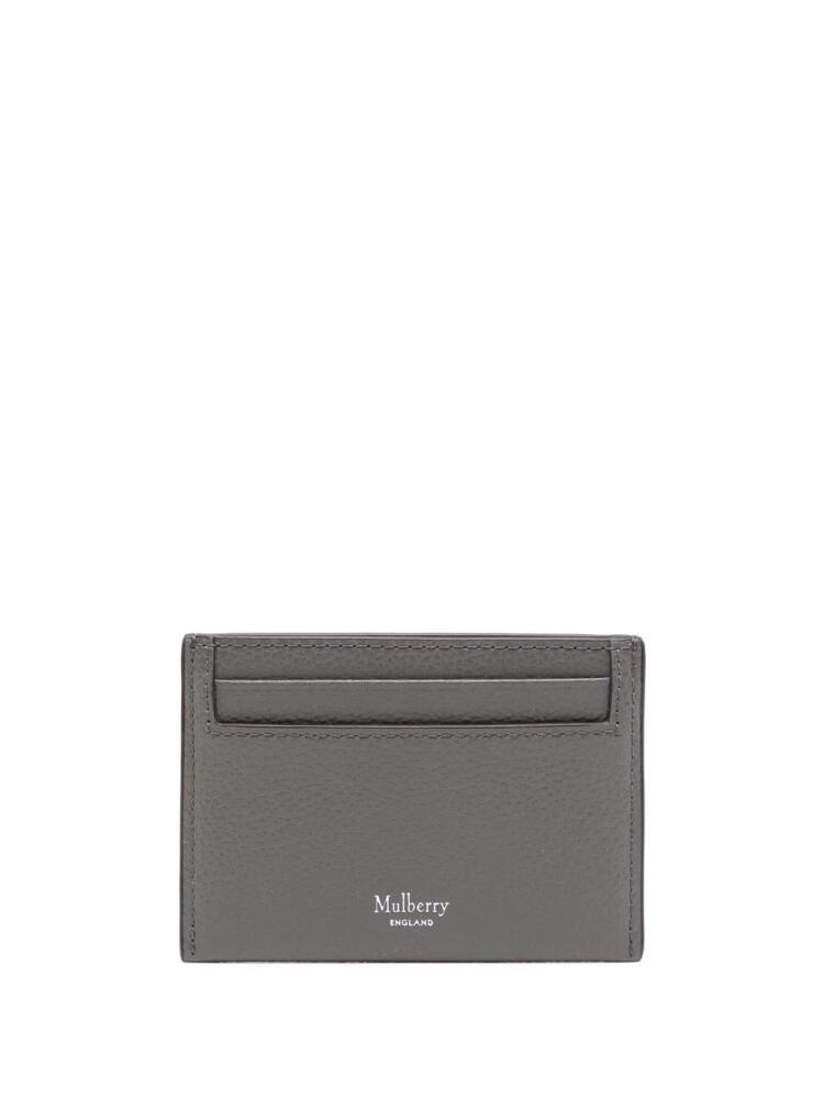 Mulberry Continental leather cardholder - Grey Cover