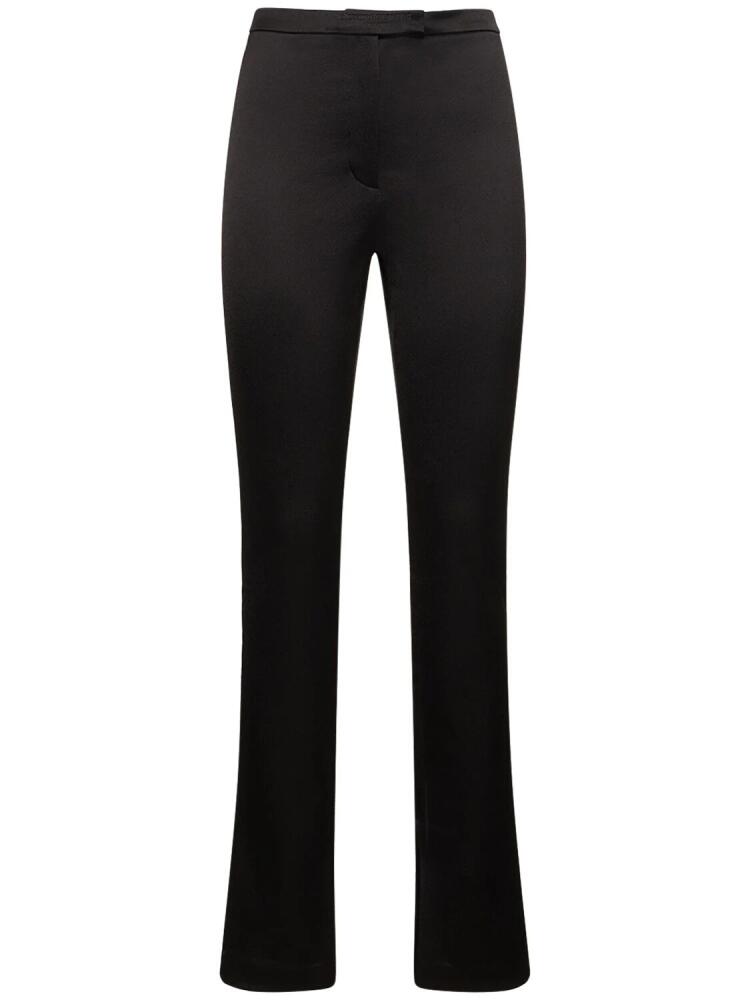 ALEXANDER WANG Logo Tailored Cotton Blend Leggings Cover