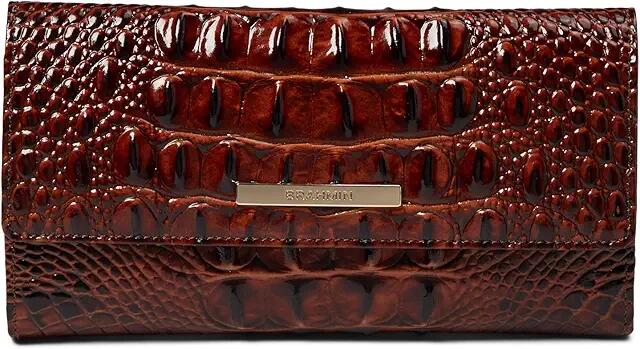 Brahmin Melbourne Cordelia Wallet (Pecan) Handbags Cover