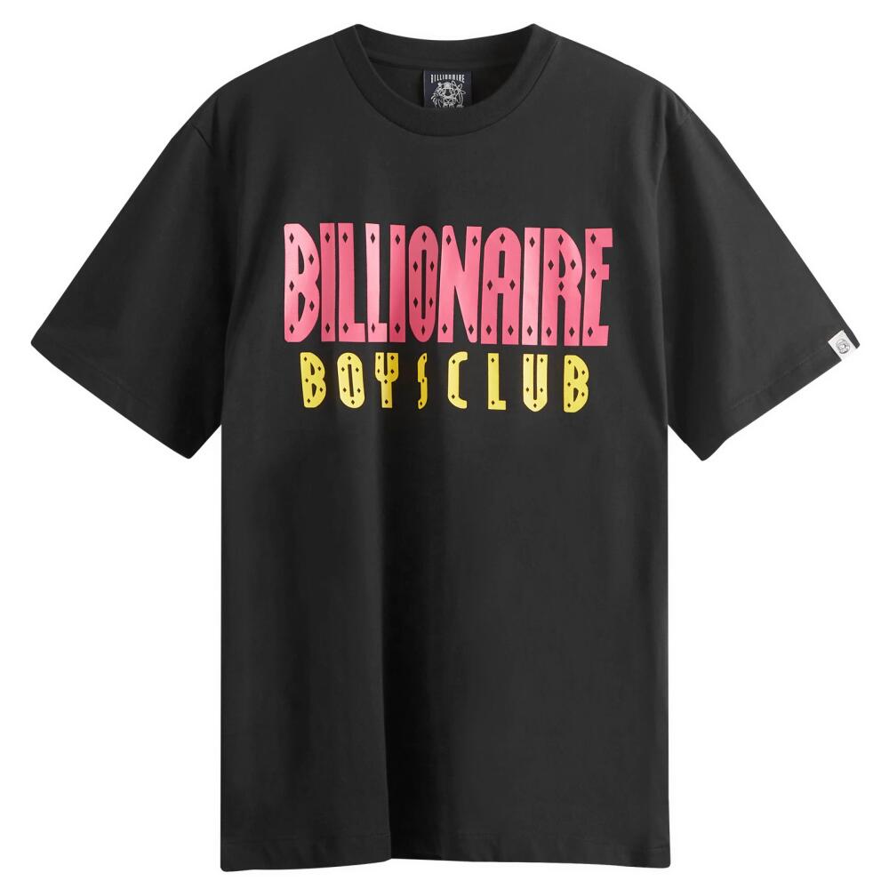 Billionaire Boys Club Men's Straight Logo T-Shirt in Black Cover