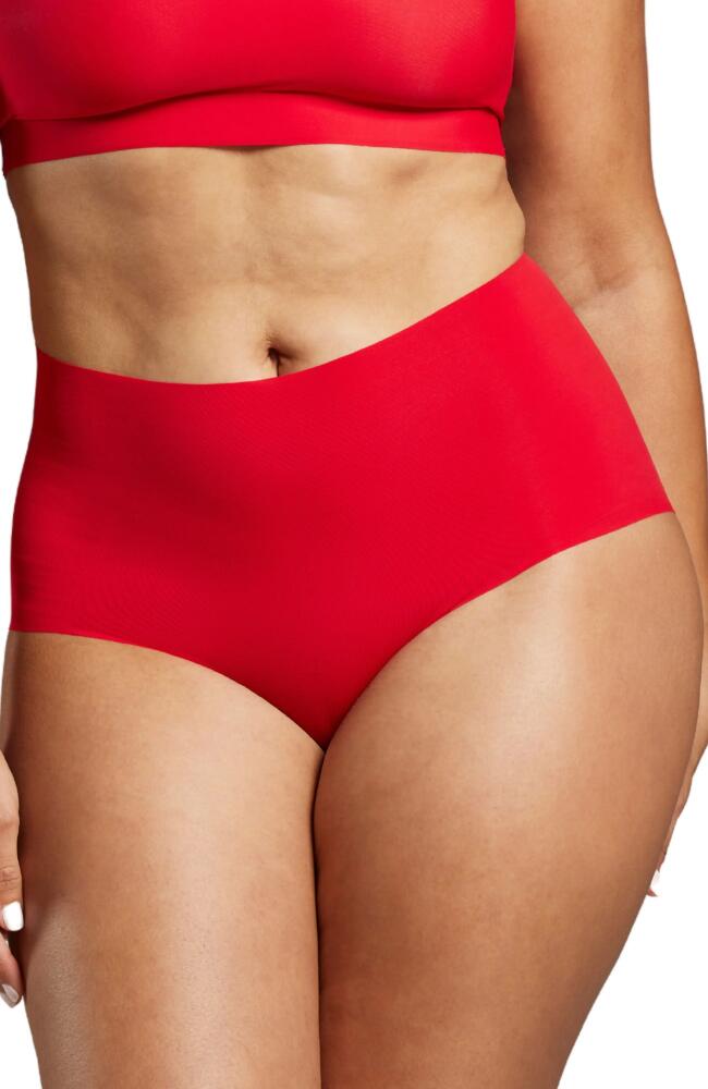 Siella Microfiber High Waist in Chilean Red Cover