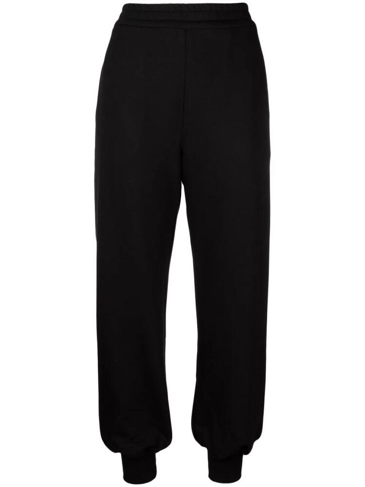 Alexander McQueen logo-print track pants - Black Cover