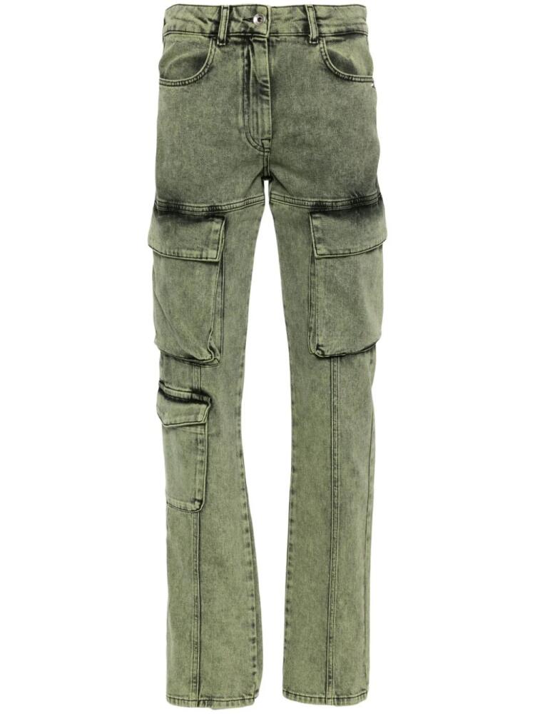 Patrizia Pepe tapered cargo jeans - Green Cover