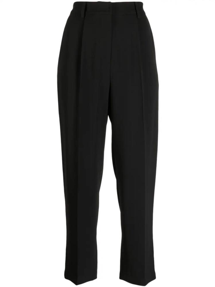 STUDIO TOMBOY straight-leg cropped trousers - Black Cover