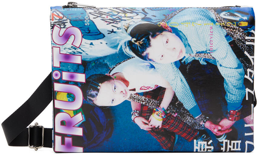 Maison MIHARA YASUHIRO Multicolor 'FRUiTS' Magazine Bag Cover