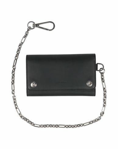 Dolce & gabbana Man Wallet Black Cowhide Cover