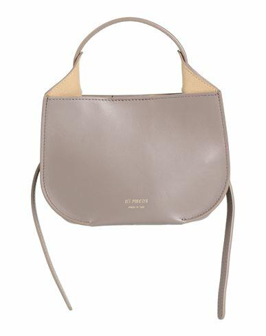 Ree Projects Woman Handbag Light brown Leather Cover