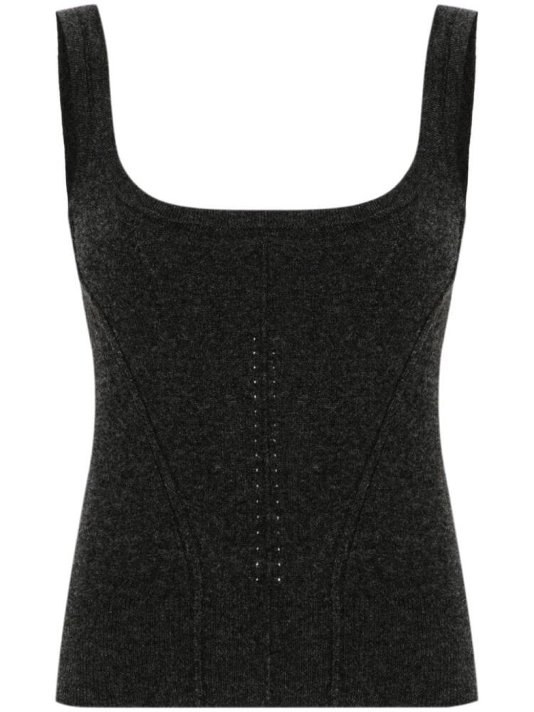 Ermanno Scervino knitted tank top - Grey Cover