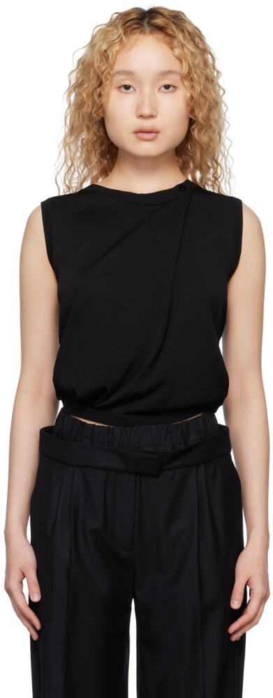 Aya Muse Black Oloma Tank Top Cover