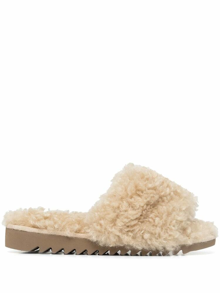 rag & bone Eira fluffy sandals - Brown Cover