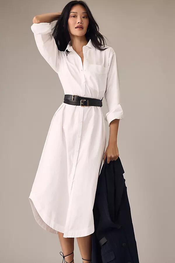 The Soren Long-Sleeve Shirt Dress by Maeve Cover