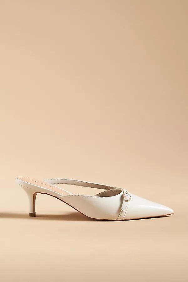 By Anthropologie Pointed-Toe Mule Heels Cover