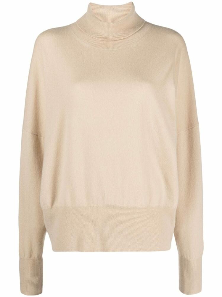 TOTEME roll-neck cashmere jumper - Neutrals Cover