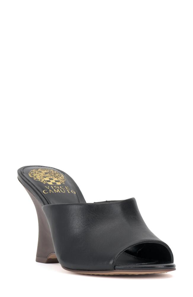 Vince Camuto Vilty Wedge Slide Sandal in Black Cover