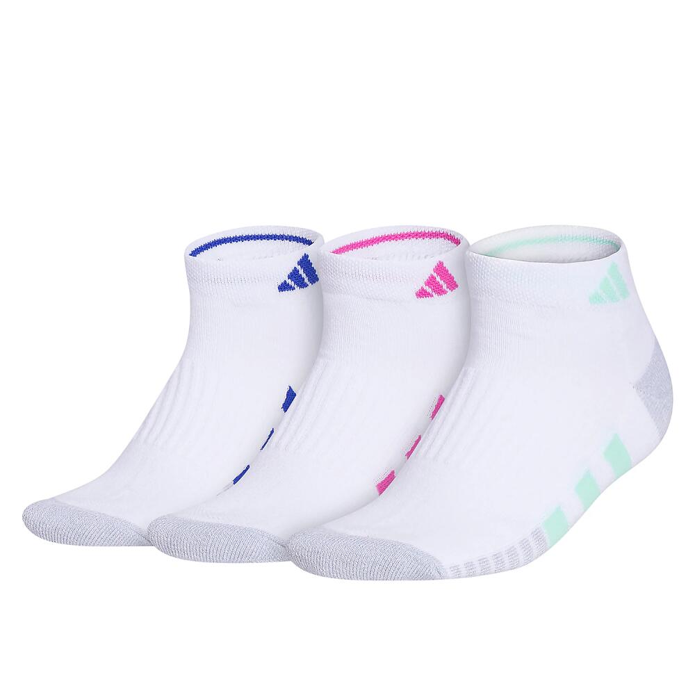 adidas Cushioned 3.0 Ankle Socks 3 Pack | Women's | White Cover