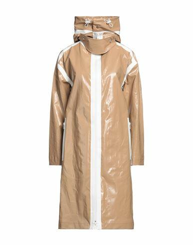 Bottega Veneta Woman Overcoat & Trench Coat Camel Linen, Polyurethane coated Cover