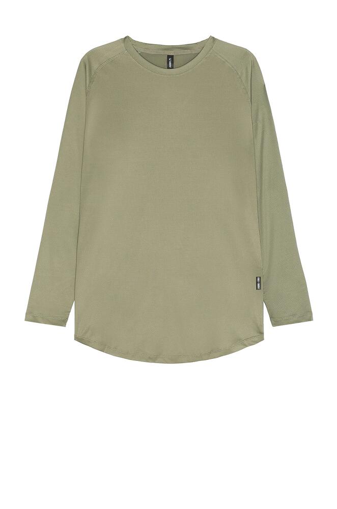 ASRV Nano Mesh Established Long Sleeve in Green Cover