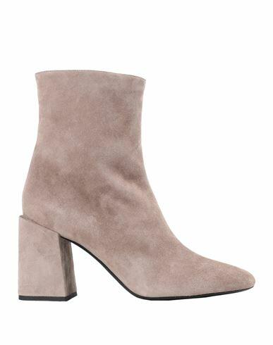 Furla Furla Block Ankle Boot T.80 Woman Ankle boots Dove grey Ovine leather Cover