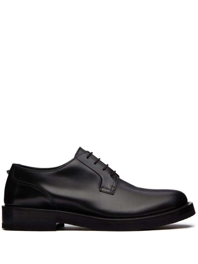 Valentino Garavani Roman Stud leather Derby shoes - Black Cover