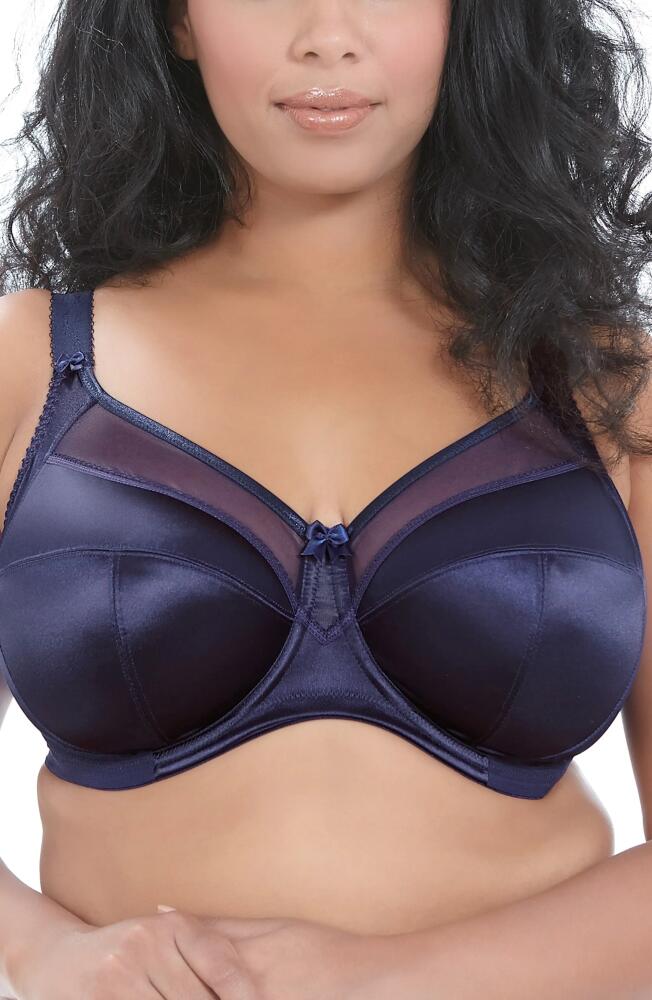 Goddess Keira Full Figure Underwire Bra in Ink Cover