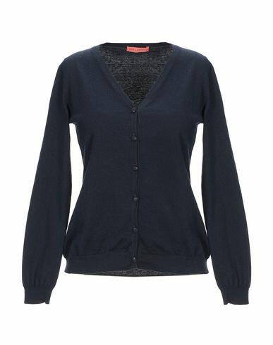 Ballantyne Woman Cardigan Midnight blue Wool Cover